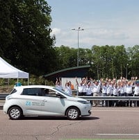 Renault electric car sets record